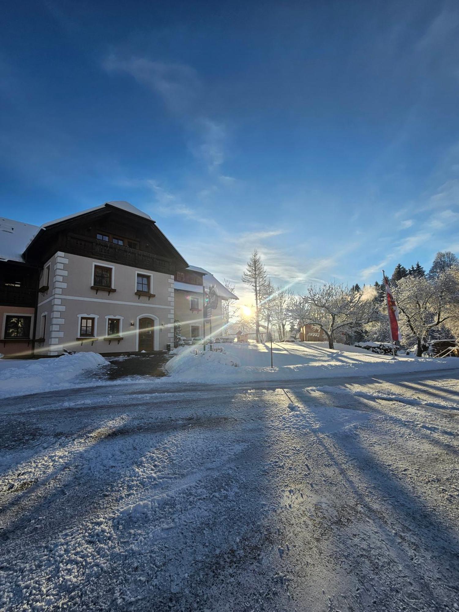 Landhotel Lacknerhof Mariapfarr Dış mekan fotoğraf