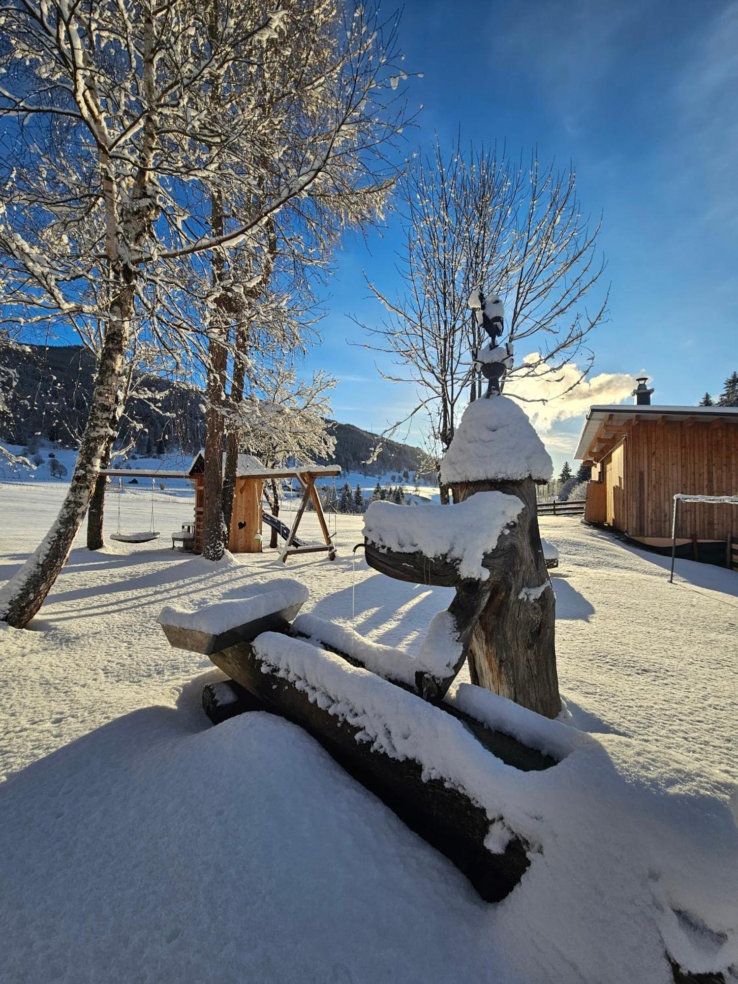 Landhotel Lacknerhof Mariapfarr Dış mekan fotoğraf